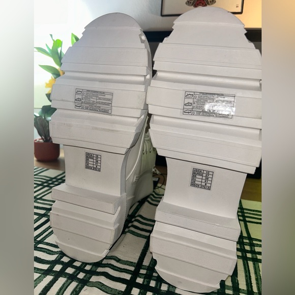 NWT Forever 21 Combat Boots sz 10 - Picture 6 of 10